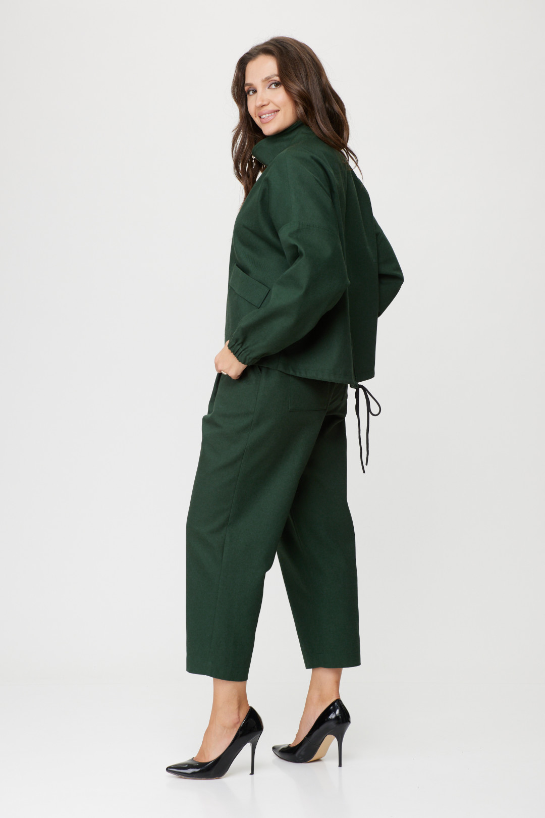 Костюм Мишель Шик 1351 зелёный - фото 5